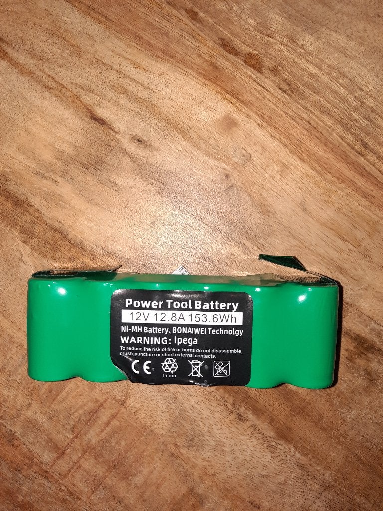 12V Ni-MH  (12.8Ah) – Robotstofzuiger / Gereedschap, Ophalen of Verzenden, Zo goed als nieuw