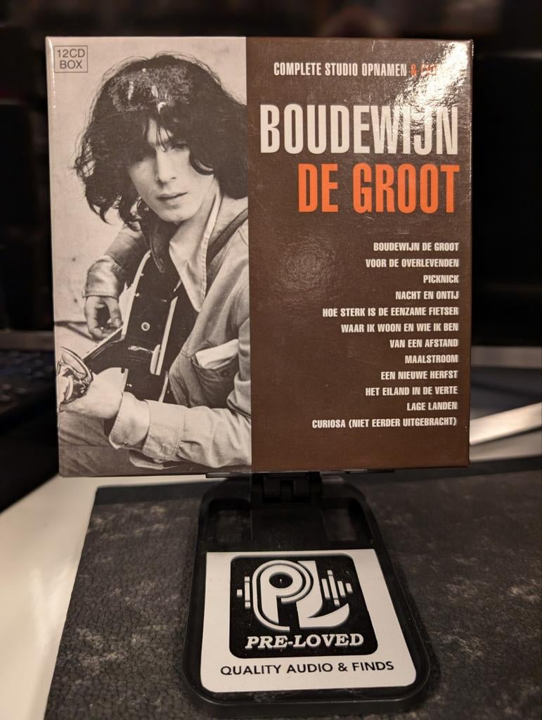 Boudewijn de Groot - Complete Studio Opnamen (12CD Box), Ophalen of Verzenden, Zo goed als nieuw, Boxset