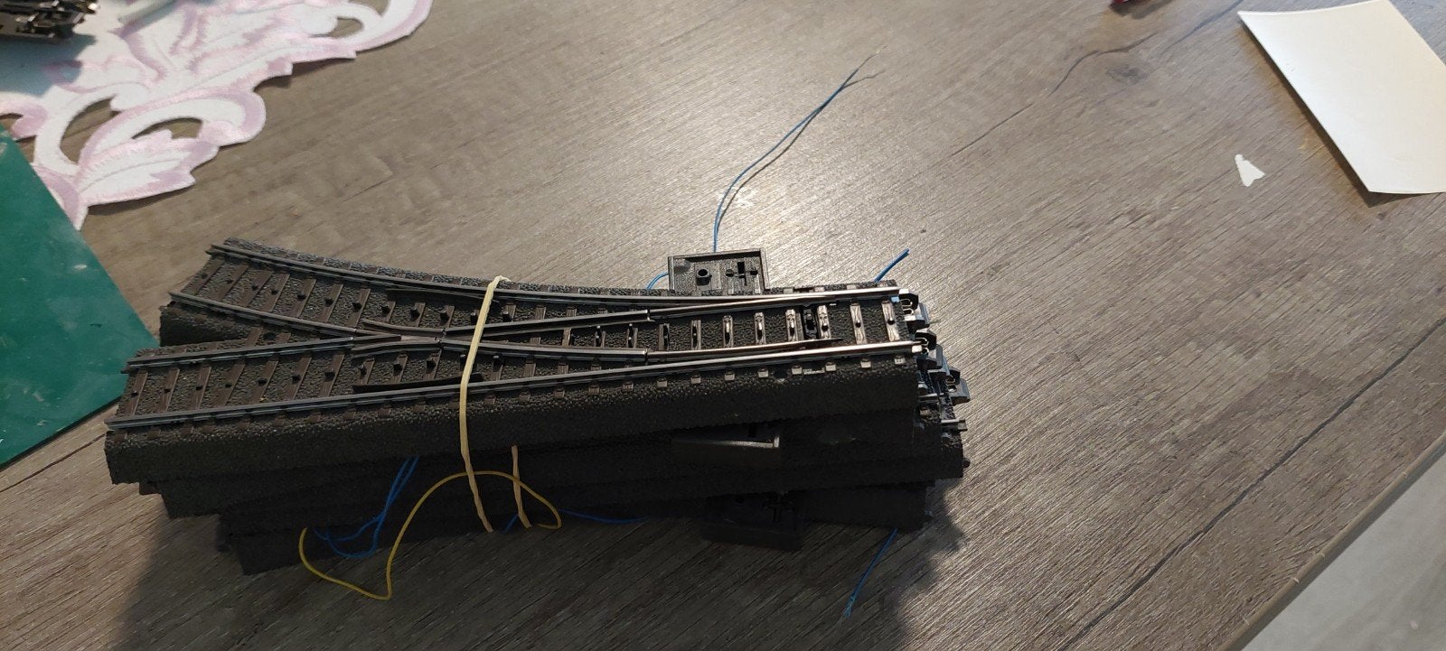 Wissels marklin elektrische, Hobby en Vrije tijd, Modeltreinen | Overige schalen, Wisselstroom, Gebruikt, Rails, Ophalen of Verzenden