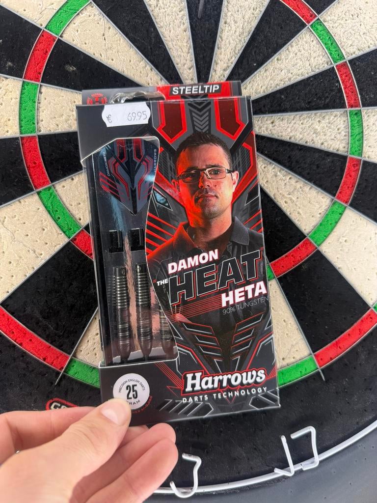Harrows Damon the Heat 25gr pijlen, Ophalen of Verzenden, Zo goed als nieuw, Pijlen