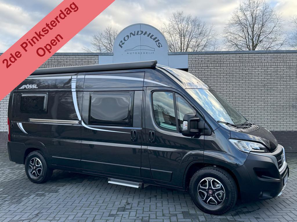 Pössl 2Win Plus 600 D-line 140 pk AUTOMAAT 9-Traps Euro6 Fi, Caravans en Kamperen, Automaat, Buscamper of Camperbus, Verwarmde buitenspiegels