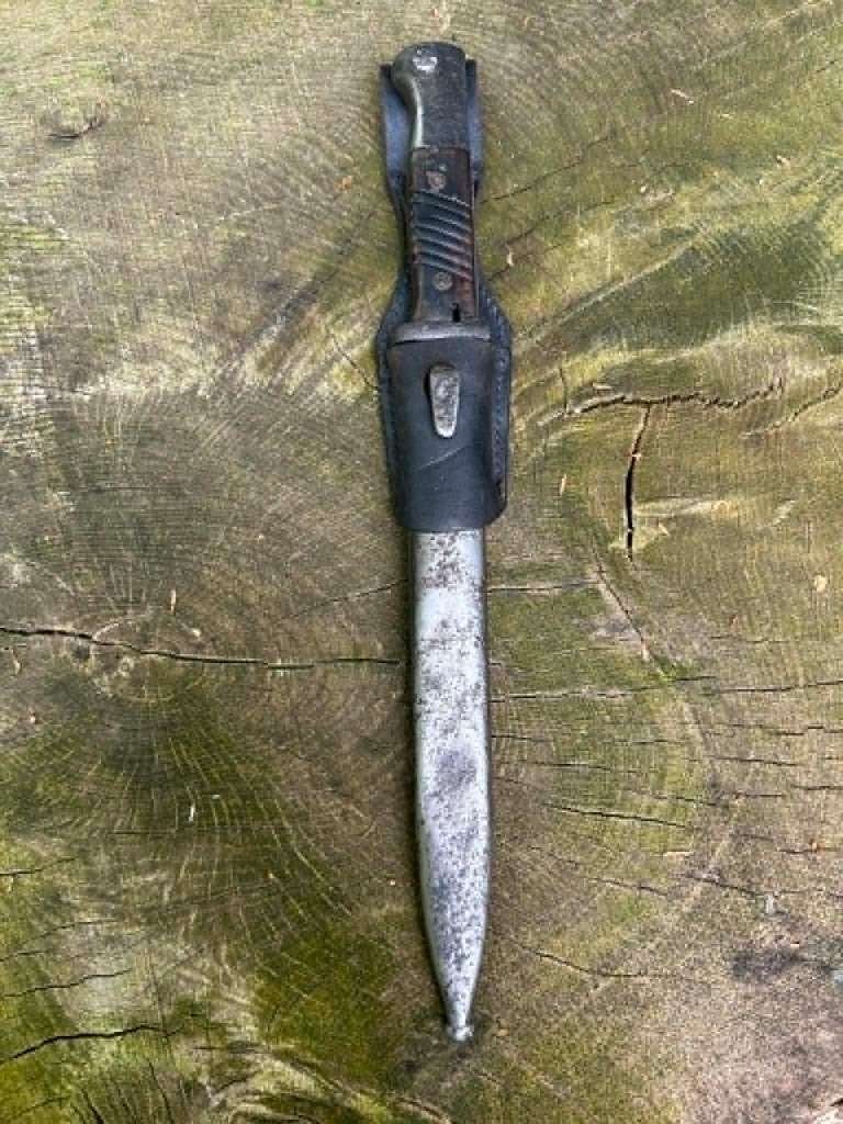 Duitse bajonet WO2, Verzamelen, Militaria | Tweede Wereldoorlog, Ophalen of Verzenden, Duitsland, Mes of Dolk