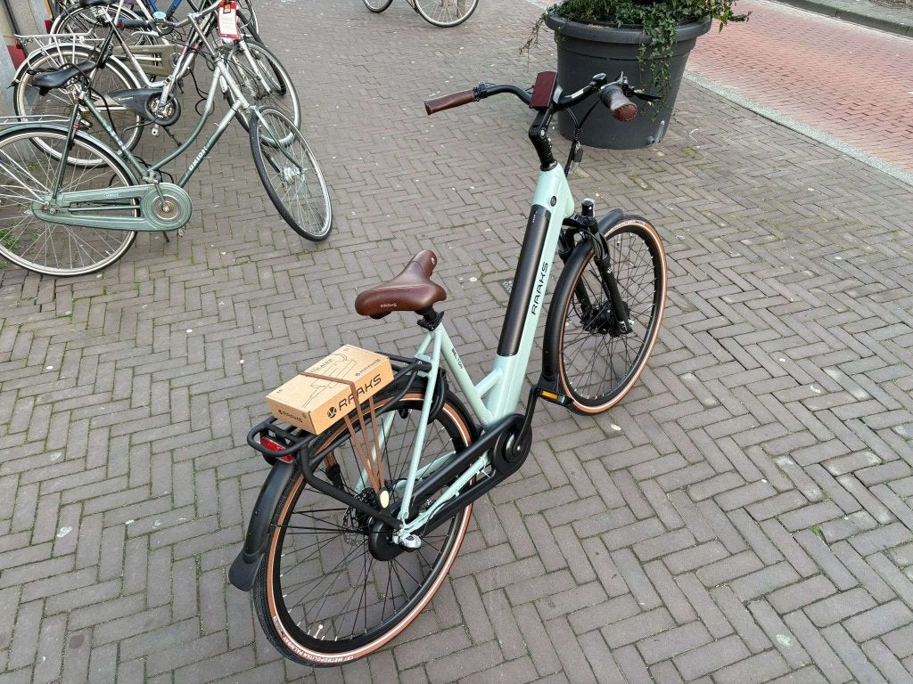 Foto 3 van Fietshokje Hoofddorp: Raaks Belton Mint Groen E-Bike Nieuw!!