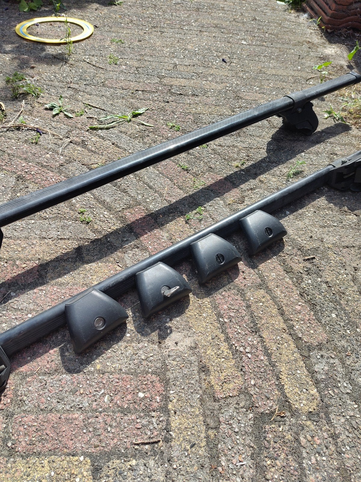 Dakdragers voor open dakrails, Ophalen
