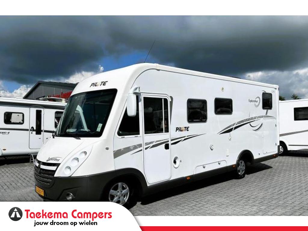 Pilote Explorateur G 741 Dwarsbed/Hefbed/Alde/2012/Euro-5, Integraal, Fiat, Pilote, 7 tot 8 meter