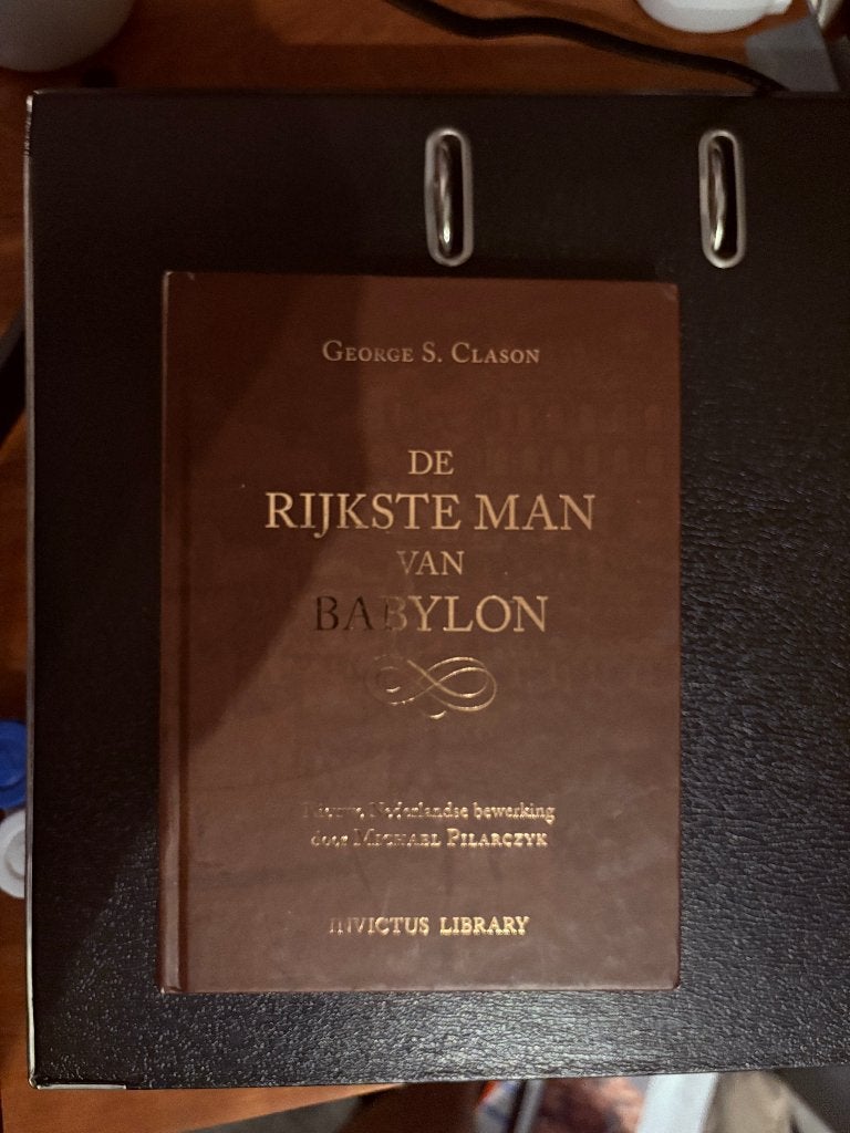 De rijkste man van Babylon – George S. Clason, Boeken, Ophalen of Verzenden, Gelezen, Geld en Beleggen