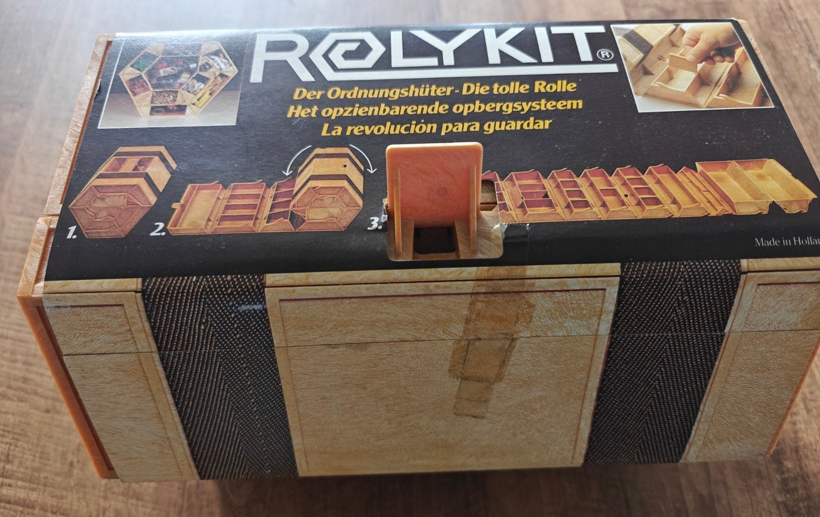Vintage Rolykit Opbergdoos, Hobby en Vrije tijd, Overige Hobby en Vrije tijd, Nieuw, Ophalen of Verzenden