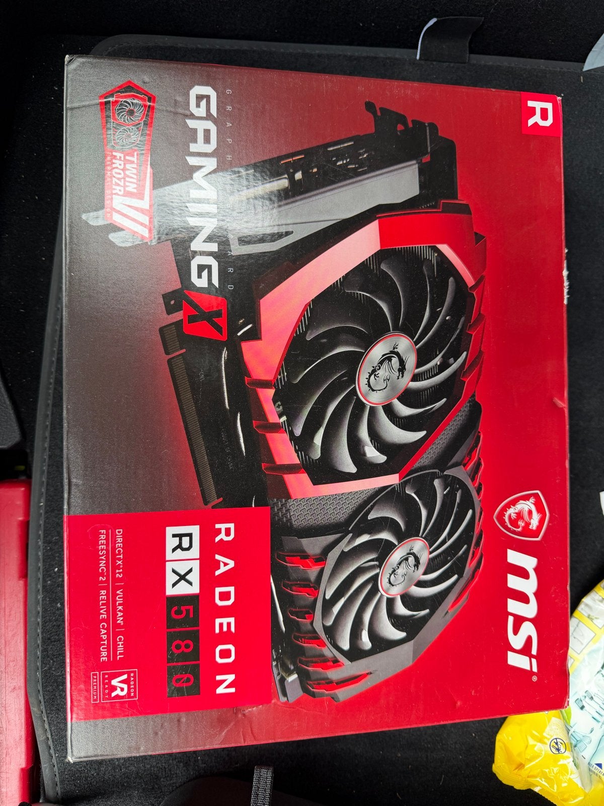 MSI Radeon RX 580 Gaming X 8G Videokaart 3 stuks, Computers en Software, Videokaarten, PCI-Express 3, Ophalen of Verzenden, HDMI
