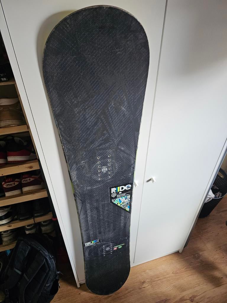 Ride society 157 snowboard, Sport en Fitness, Ophalen of Verzenden, Gebruikt, Board