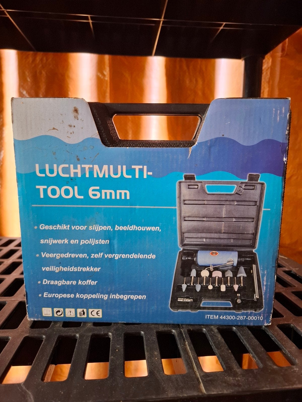VOS Lucht Multi-Tool 6mm - Slijpen, Beeldhouwen, Snijwerk, Ophalen of Verzenden, Nieuw, Multitool, Overige merken