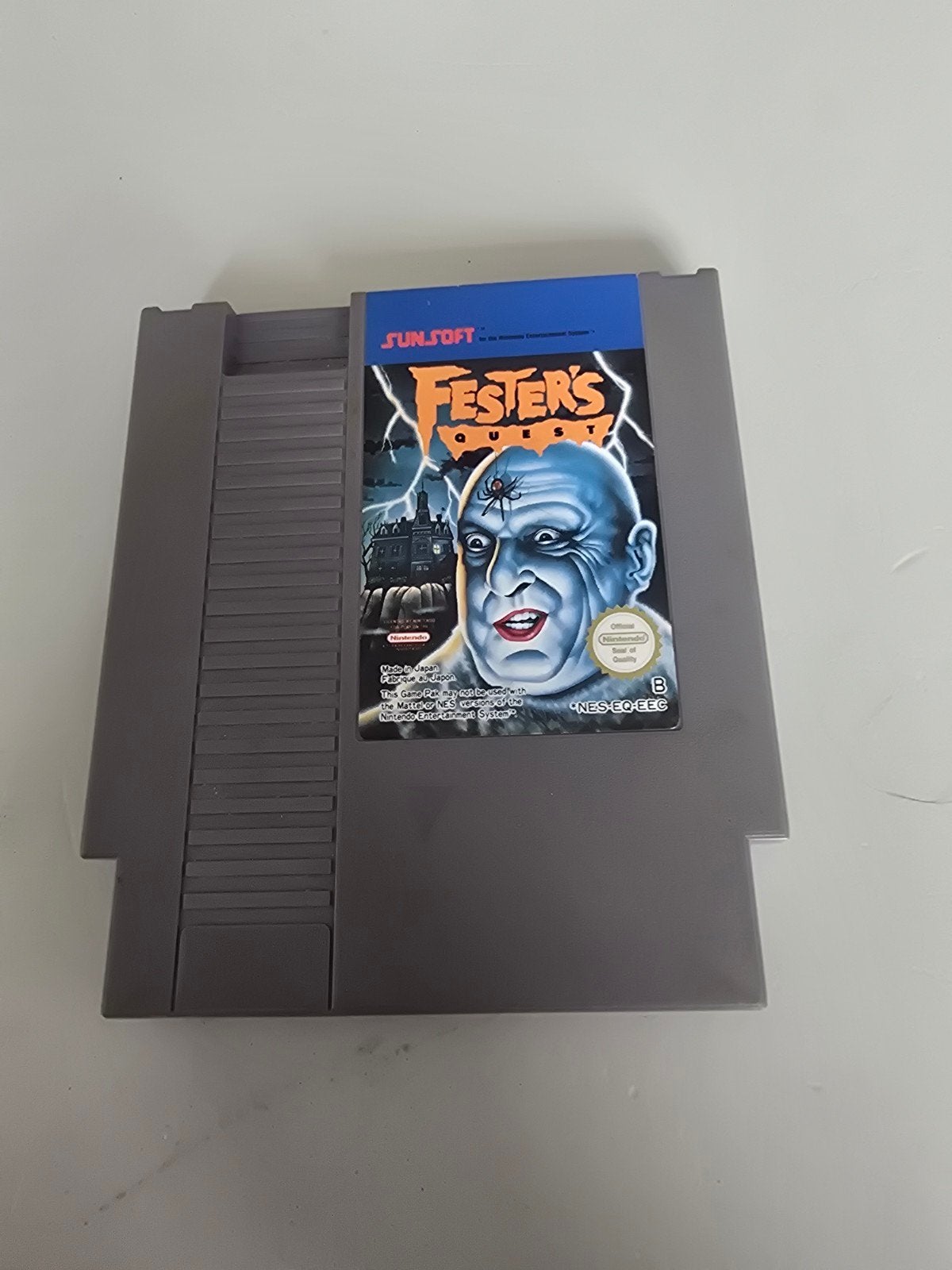 Fester's quest, Spelcomputers en Games, Games | Nintendo NES, Gebruikt, Avontuur en Actie, 1 speler, Vanaf 3 jaar, Ophalen of Verzenden