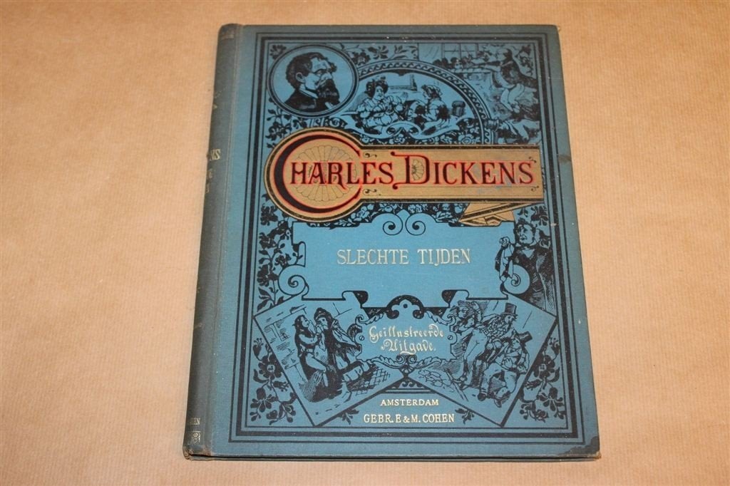 Slechte Tijden — Dickens Hard Times Antiek ca 1890., Verzenden, Gelezen
