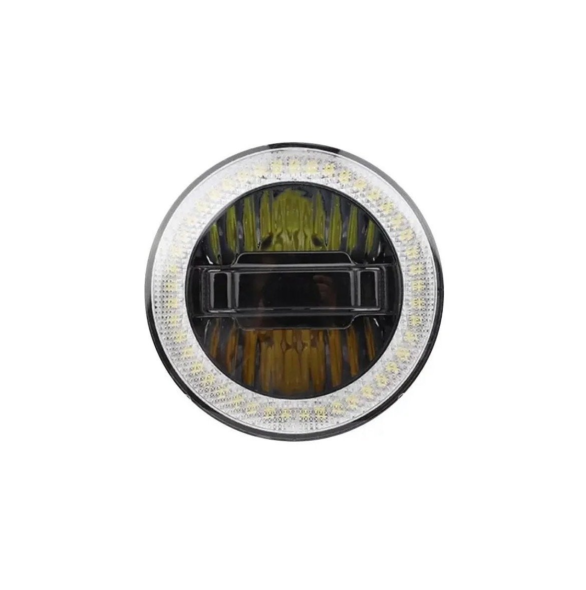 Anroc LED Angel Eye Ronde Koplamp, Auto-onderdelen, Ophalen of Verzenden, Nieuw, Universele onderdelen