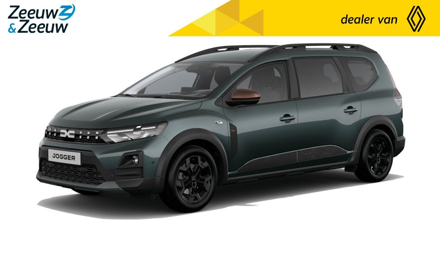 Dacia Jogger 1.8 hybrid 155 limited edition 7p. | Gratis 7 j, Auto's, Stof, 1789 cc, Euro 6, 7 stoelen