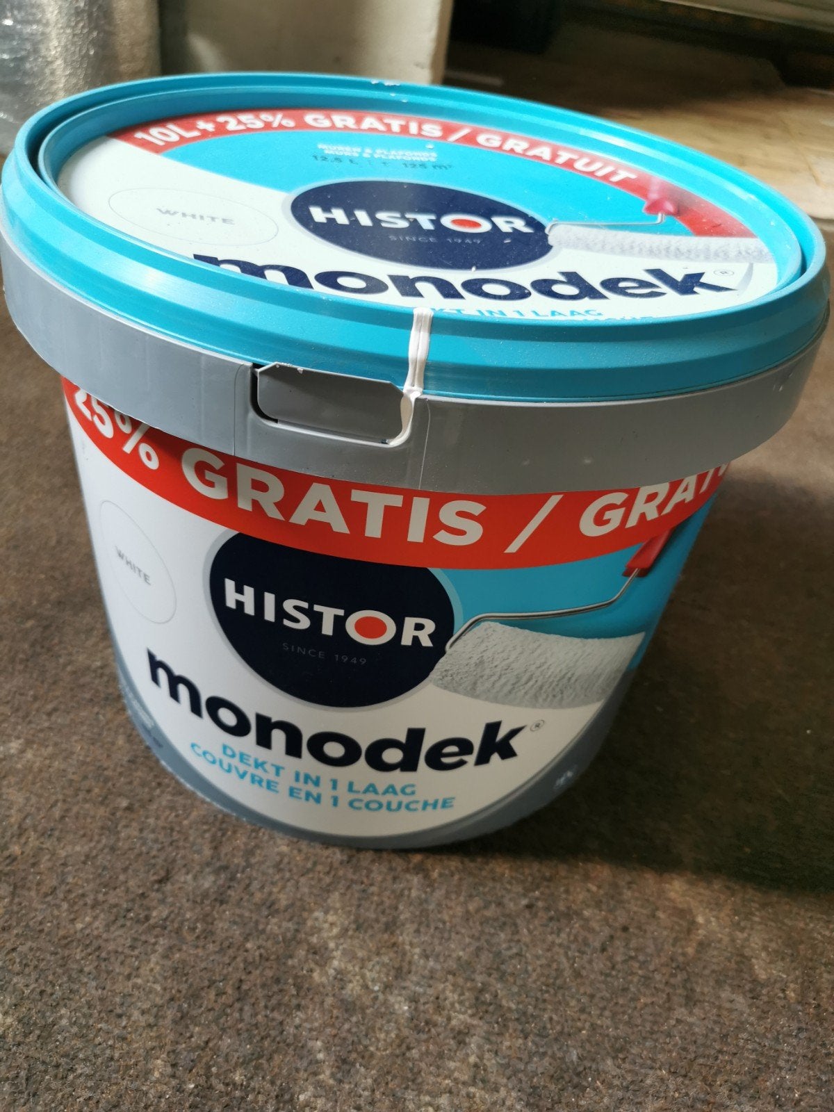 monodek WIT nieuw, Ophalen, Wit, Nieuw, Verf