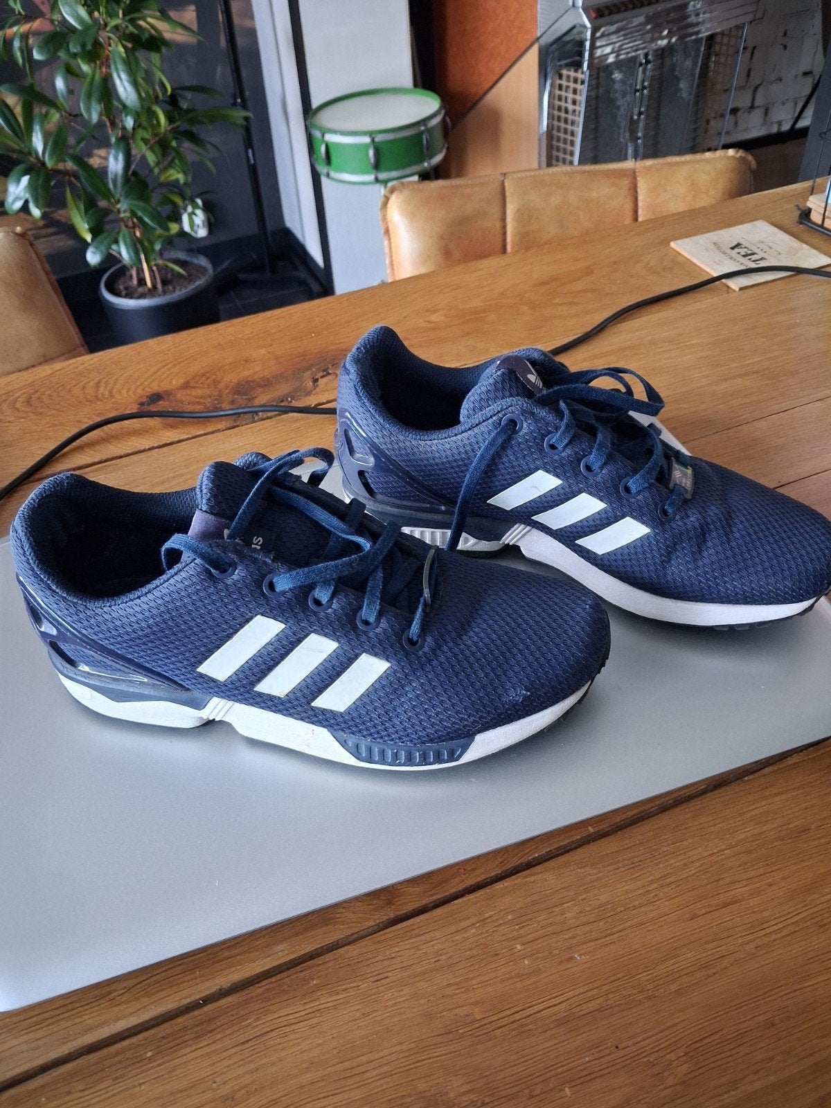 Adidas ZX Flux Sneakers - Maat 38, Ophalen of Verzenden, Sneakers of Gympen, Gedragen, Blauw