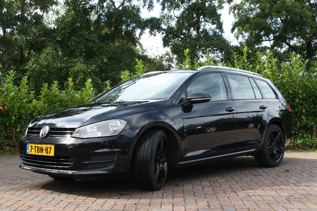 Volkswagen Golf 1.2 TSI 77KW/105PK Variant 2014 Zwart, Auto's, Voorwielaandrijving, Euro 5, Stof, Zwart