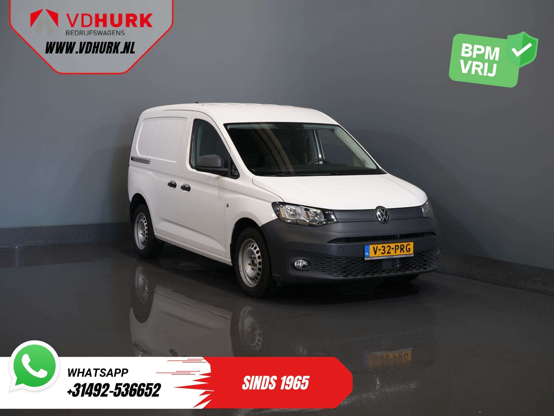 Volkswagen Caddy Cargo 2.0 TDI 100 pk Omvormer/ Sortimo/ Cru, Voorwielaandrijving, Gebruikt, 4 cilinders, Volkswagen