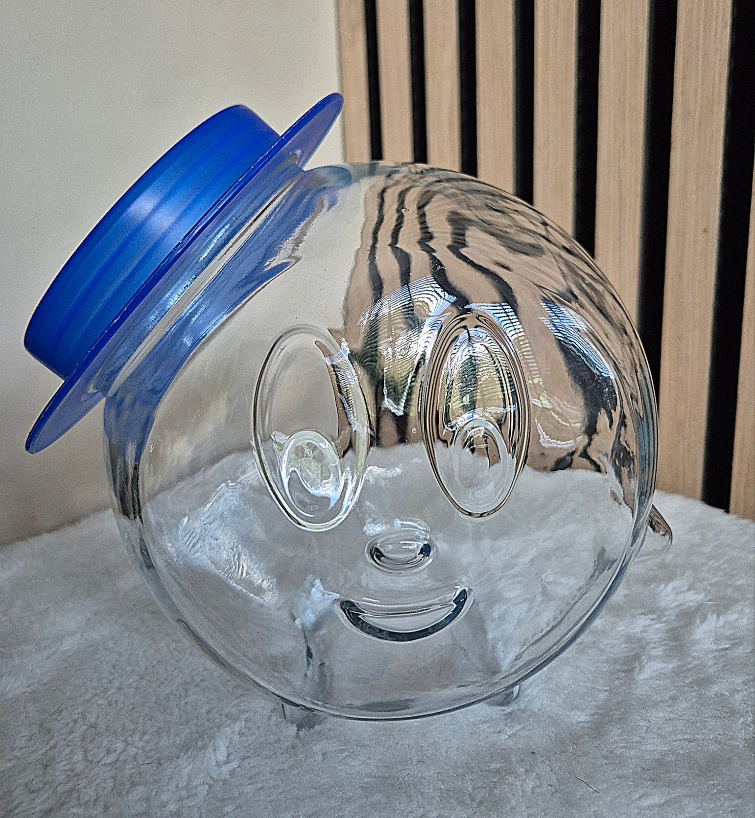 Borgonovo snoeppot / voorraadpot, Overige typen, Vintage, Ophalen of Verzenden, Glas