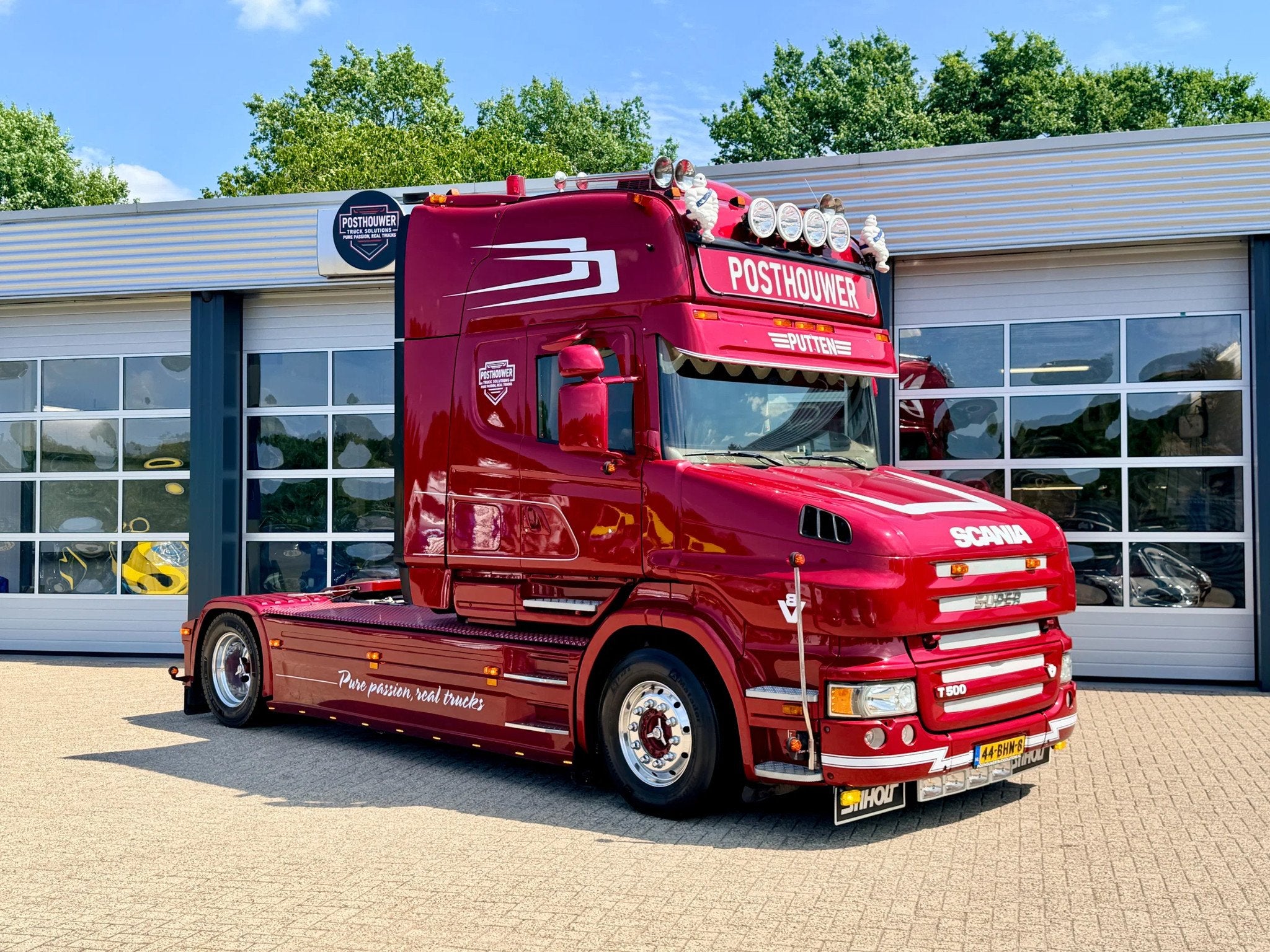 Scania T500 V8 Torpedo Showtruck (bj 2006), Automaat, Achterwielaandrijving, Scania, Leder