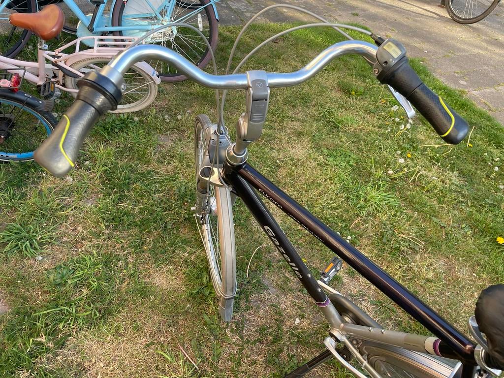 Gazelle fiets, gebruikt, Fietsen en Brommers, Fietsen | Dames | Damesfietsen, Ophalen, Gebruikt, Velgrem, Versnellingen