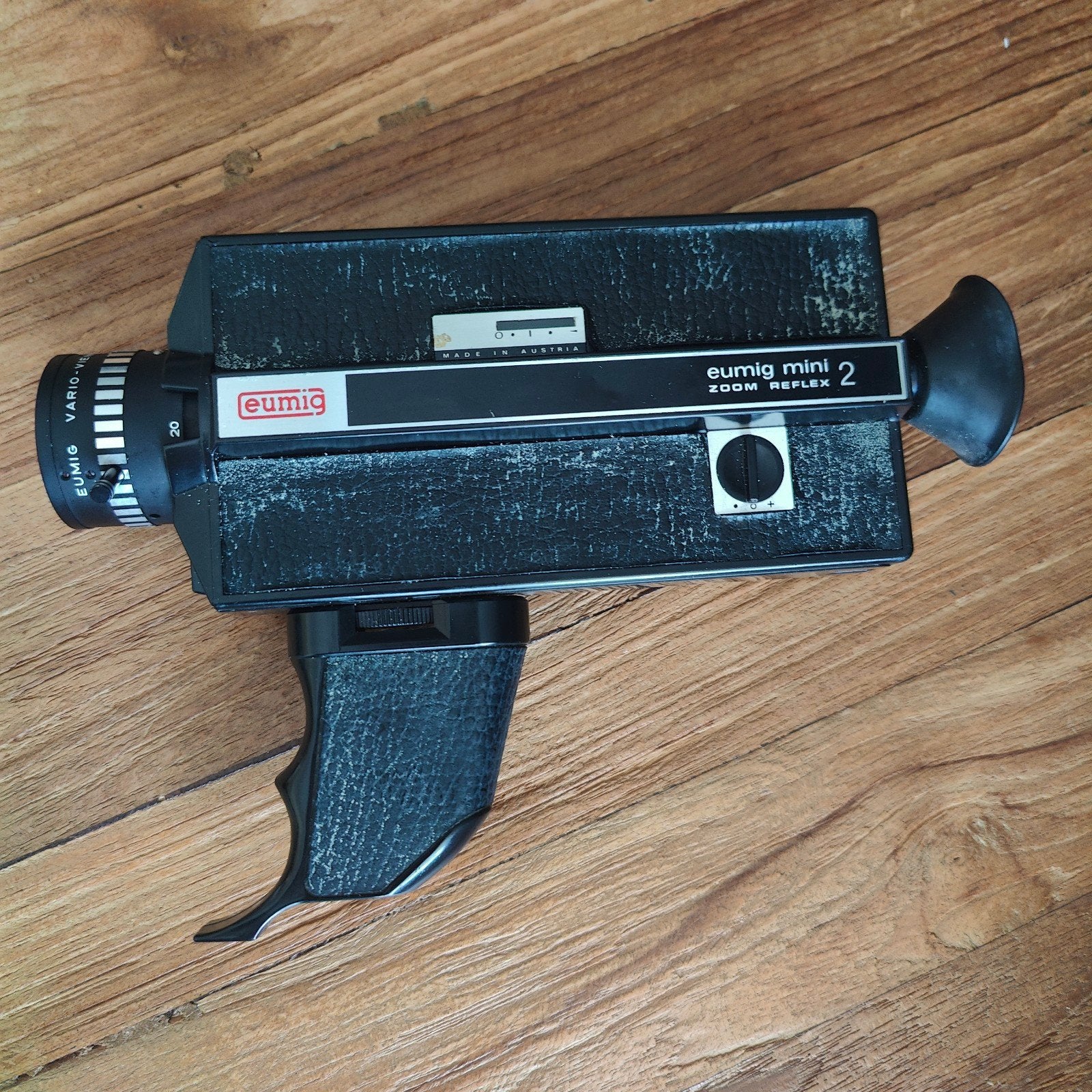 Eumig Mini 2 Zoom Reflex filmcamera met originele tas, Ophalen of Verzenden, 8mm, Camera