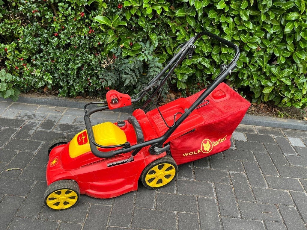 Grasmaaier Wolf garten met opvangzak - zgan, Ophalen, Minder dan 10 m²
