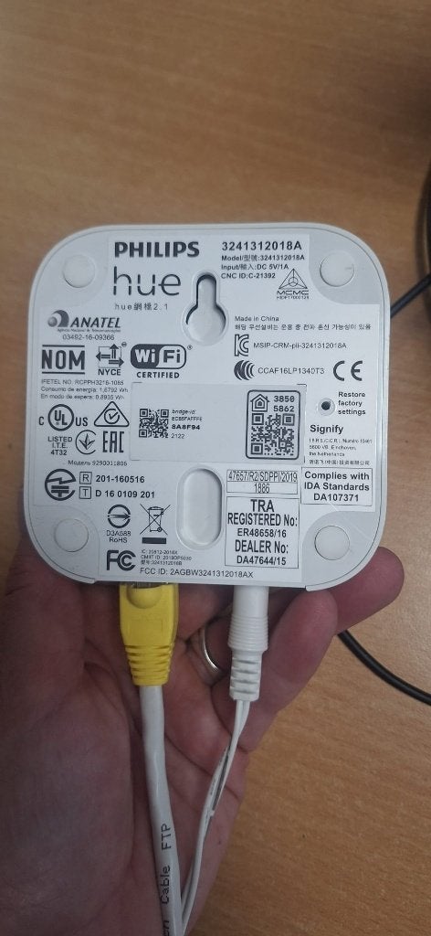 philips Hue Bridge 2.1, Ophalen of Verzenden, Gebruikt, Philips Hue