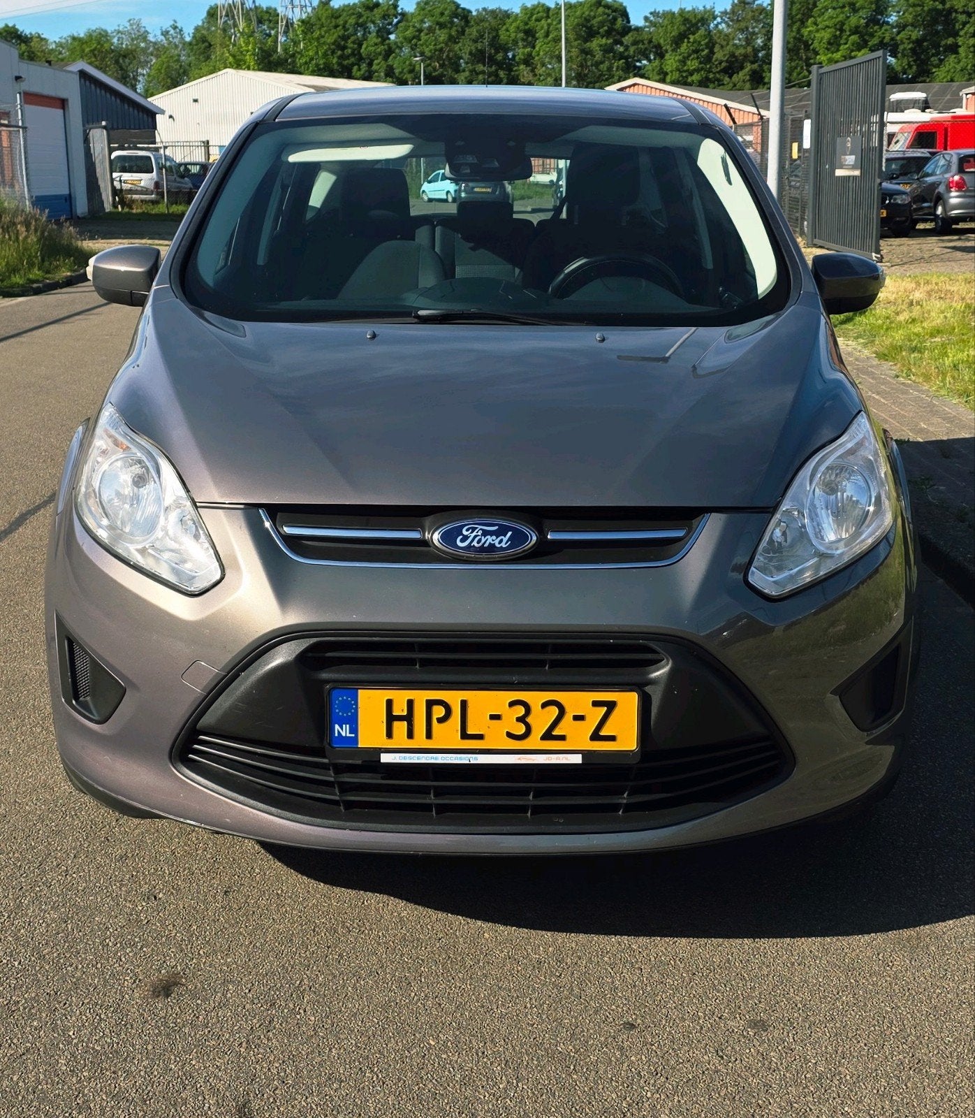 Ford C-Max 1.0 92KW 2013 Bruin, Auto's, Voorwielaandrijving, 125 pk, Bruin, Handgeschakeld