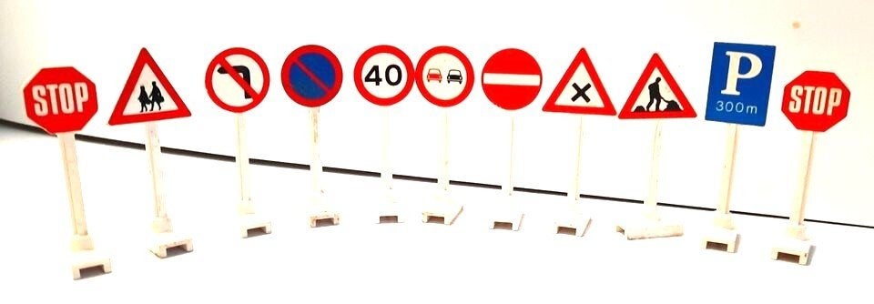 Lego Road Signs 6315 (1988), Verzenden, Gebruikt, Lego