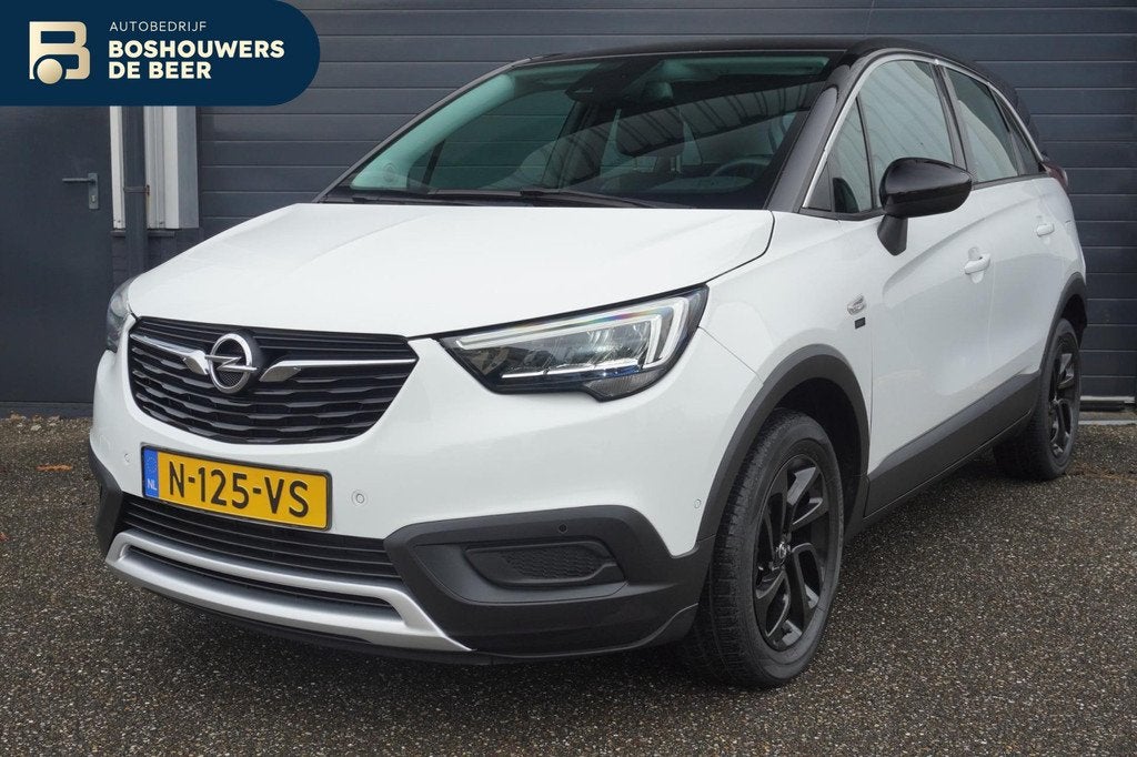 Opel Crossland X 1.2 Turbo Edition Automaat | Navigatie | LE, Auto's, 840 kg, Gebruikt, Euro 6, 1199 cc