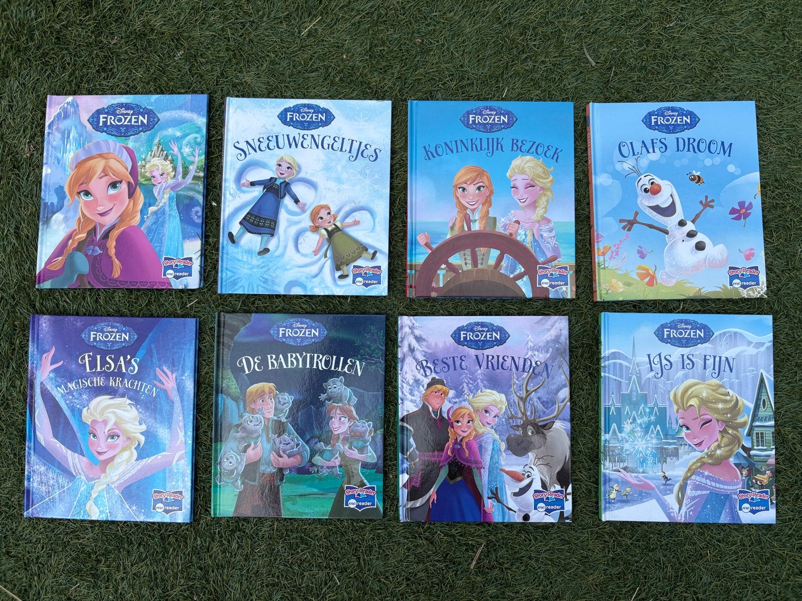 Complete set Frozen Story Reader boekjes (8 stuks), Ophalen of Verzenden, Zo goed als nieuw, 3 tot 4 jaar