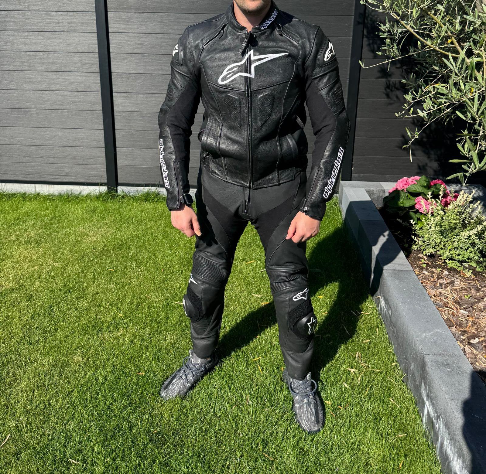 Alpine Stars GP Plus R Leren Motorpak EU 52 en EU 50, Motoren, Kleding | Motorkleding, Ophalen of Verzenden, Tweedehands, Heren