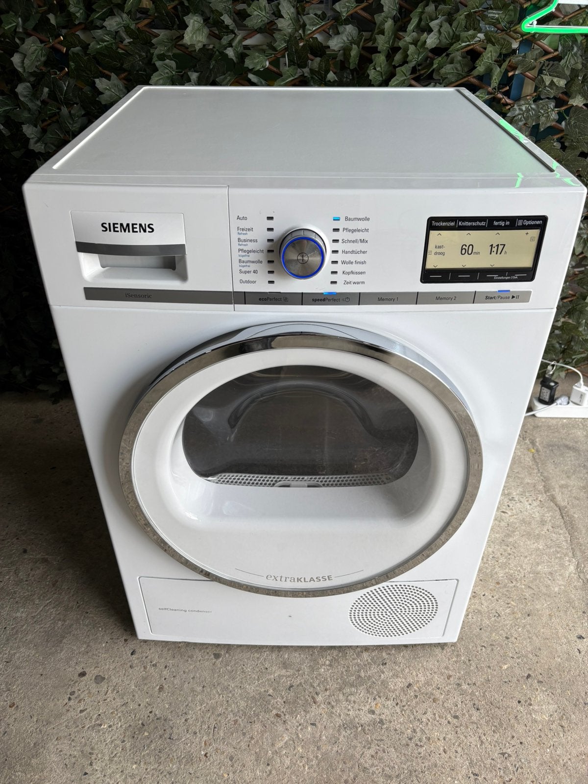 Siemens iQ800 9kg Warmtepompdroger, Ophalen, Minder dan 85 cm, Overige typen, 8 tot 10 kg