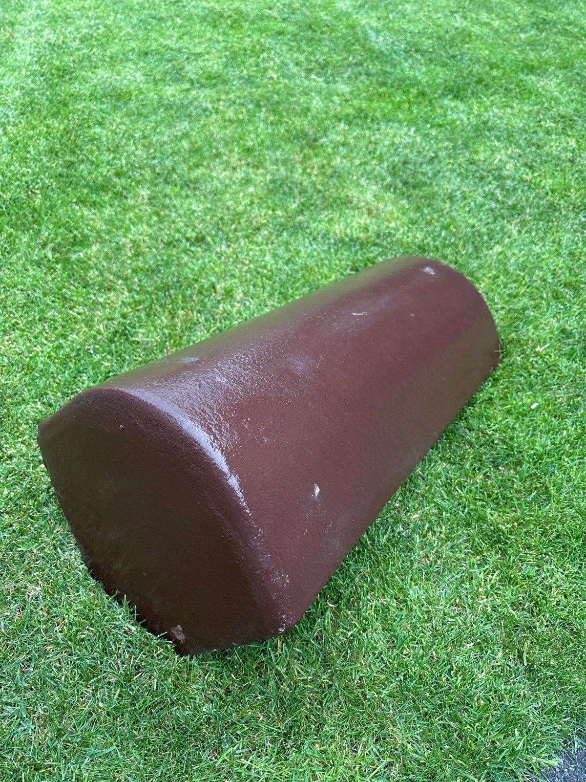 Nelskamp dakpan, bruin, gebruikt, Doe-het-zelf en Verbouw, Dakpannen en Dakbedekking, Ophalen, Gebruikt, Minder dan 5 m², Dakpannen