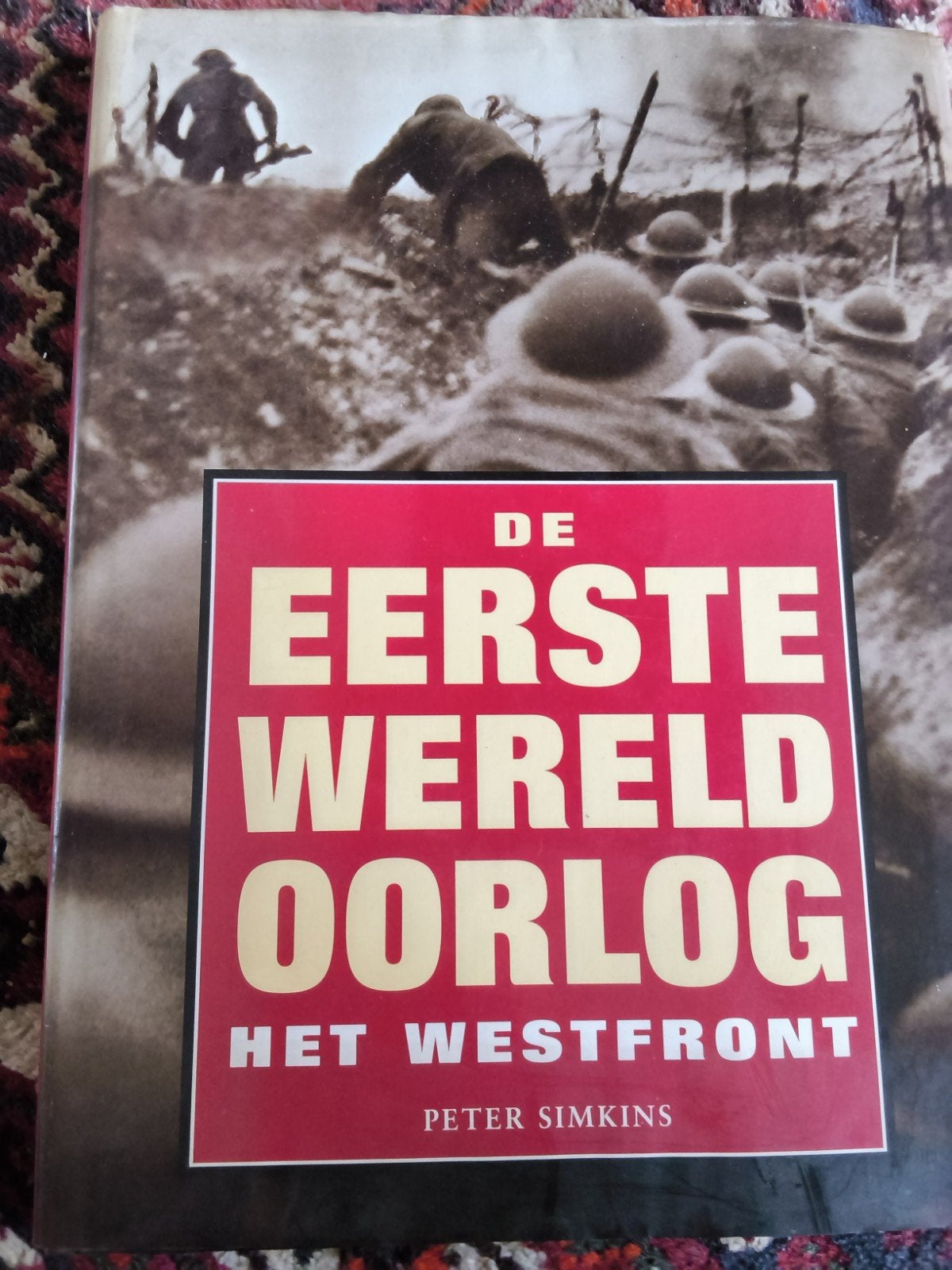 De Eerste Wereldoorlog ,het westfront, Ophalen, Zo goed als nieuw, Peter Simkins