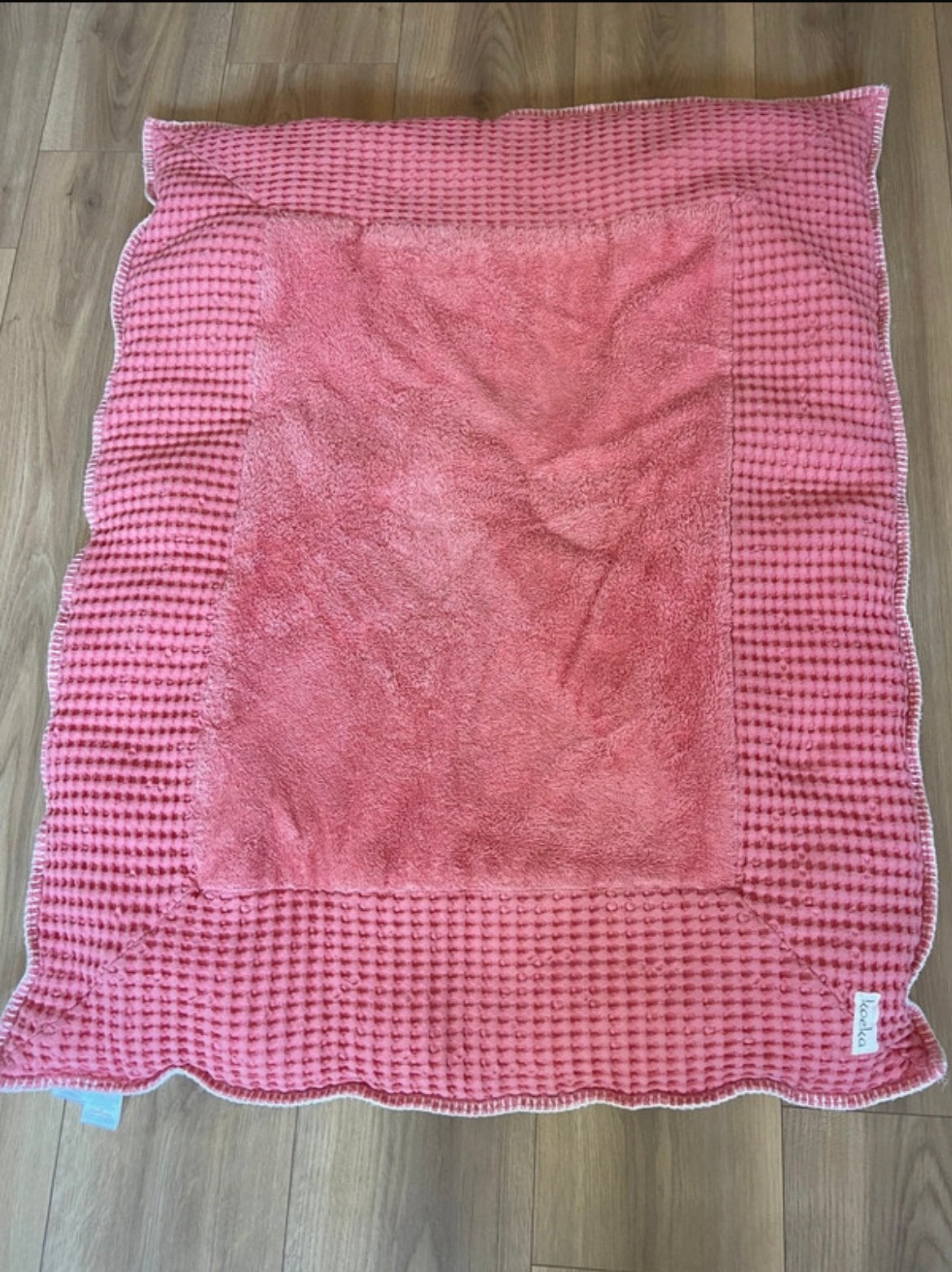 Koeka boxkleed koraal/beige, Ophalen of Verzenden, Gebruikt
