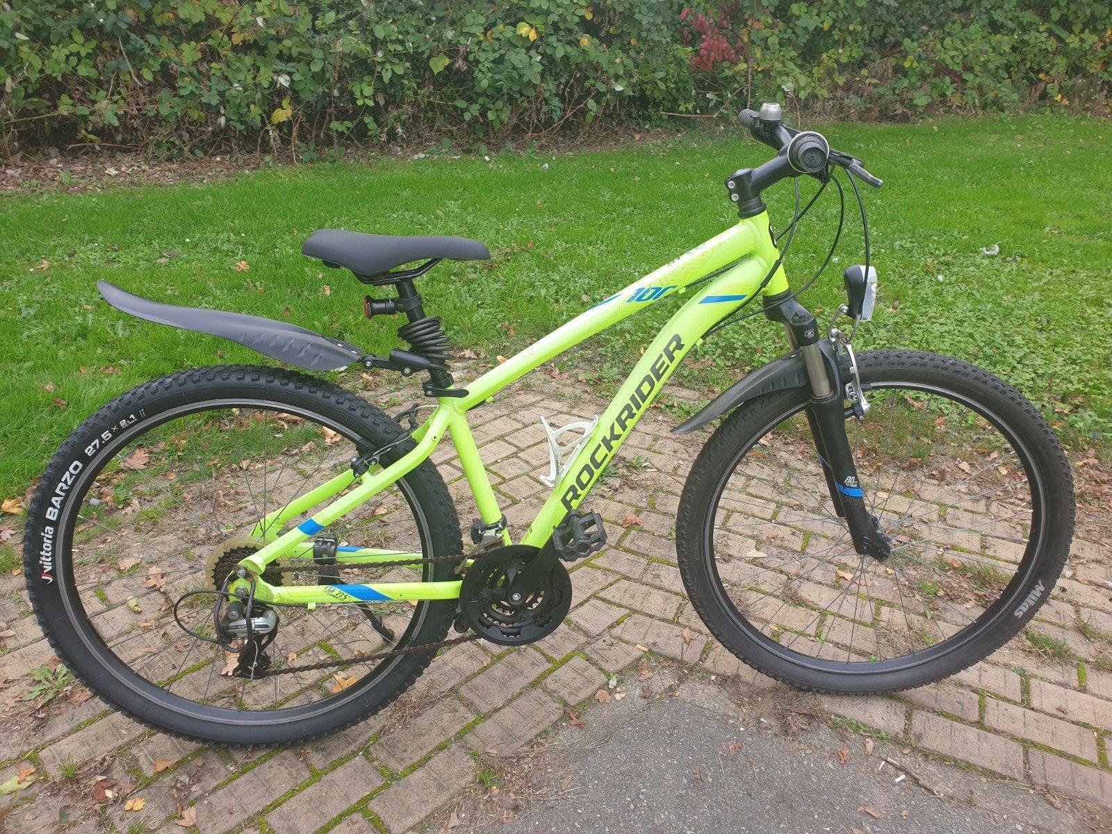 Rockrider 27,5inch st100 mountainbike jongensfiets, 21versn, Fietsen en Brommers, Fietsen | Mountainbikes en ATB, Zo goed als nieuw