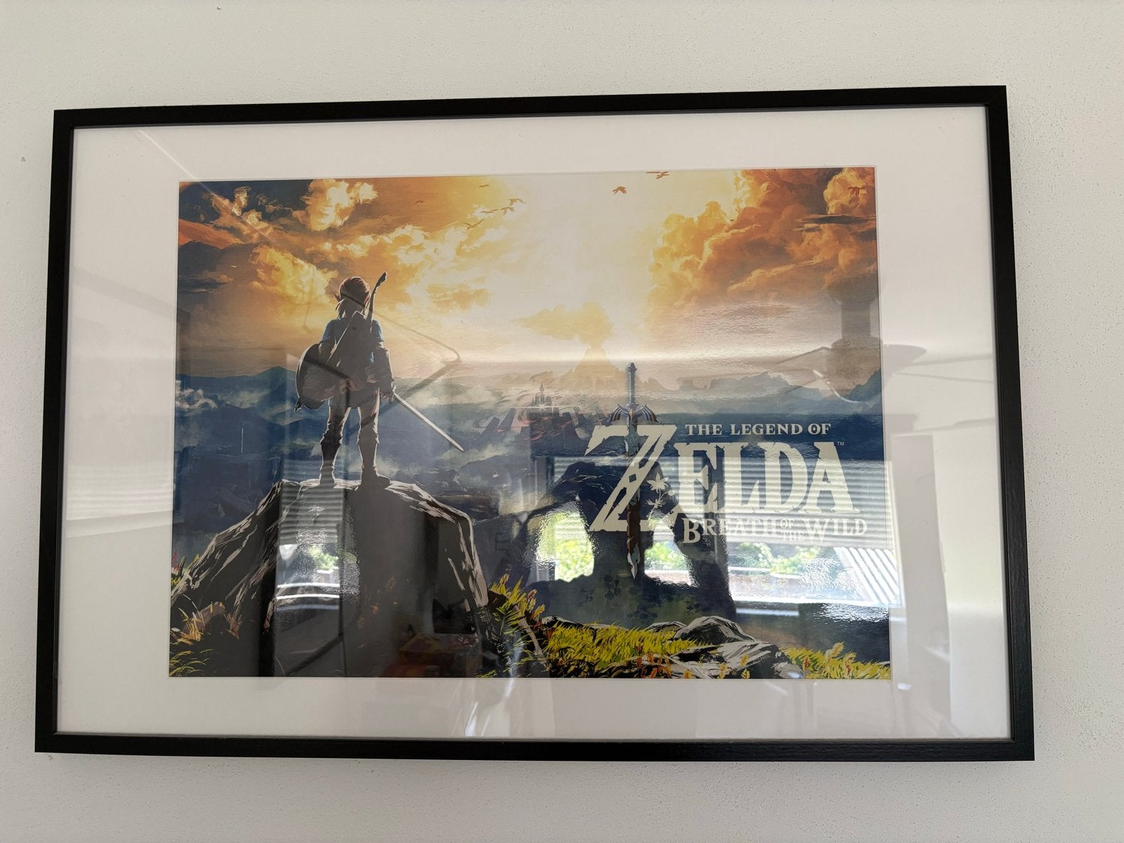 The Legend of Zelda: Breath of the Wild Posters met lijst, Ophalen, Met lijst, Rechthoekig Liggend, Zo goed als nieuw