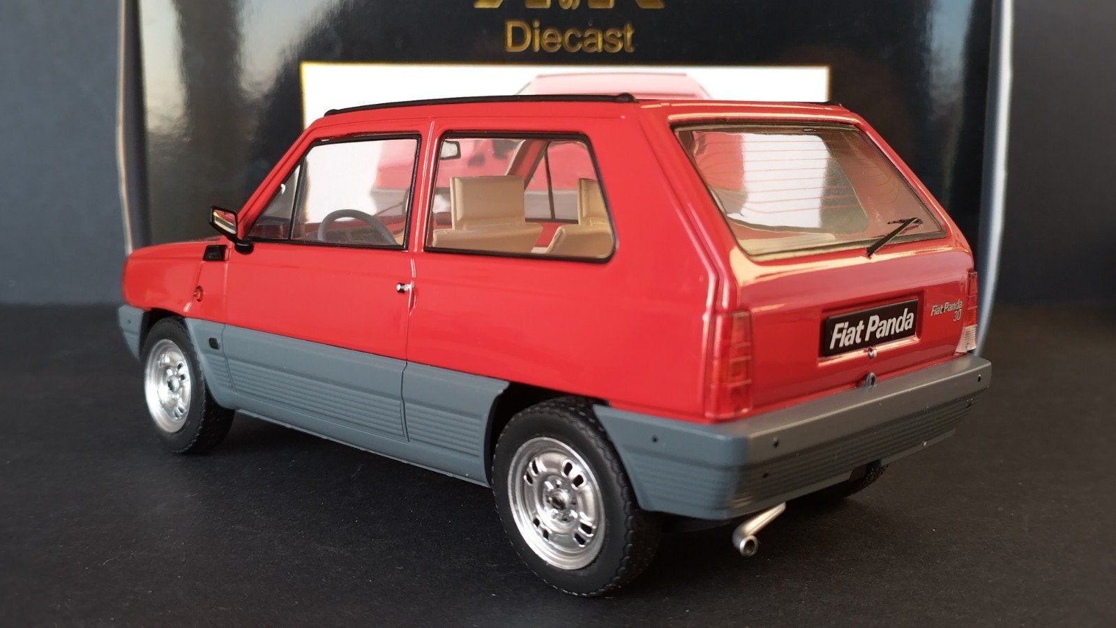 Fiat Panda 30 1980 1:18 KK Scale Pol, Hobby en Vrije tijd, Modelauto's | 1:18, Overige merken, Verzenden, ., Nieuw