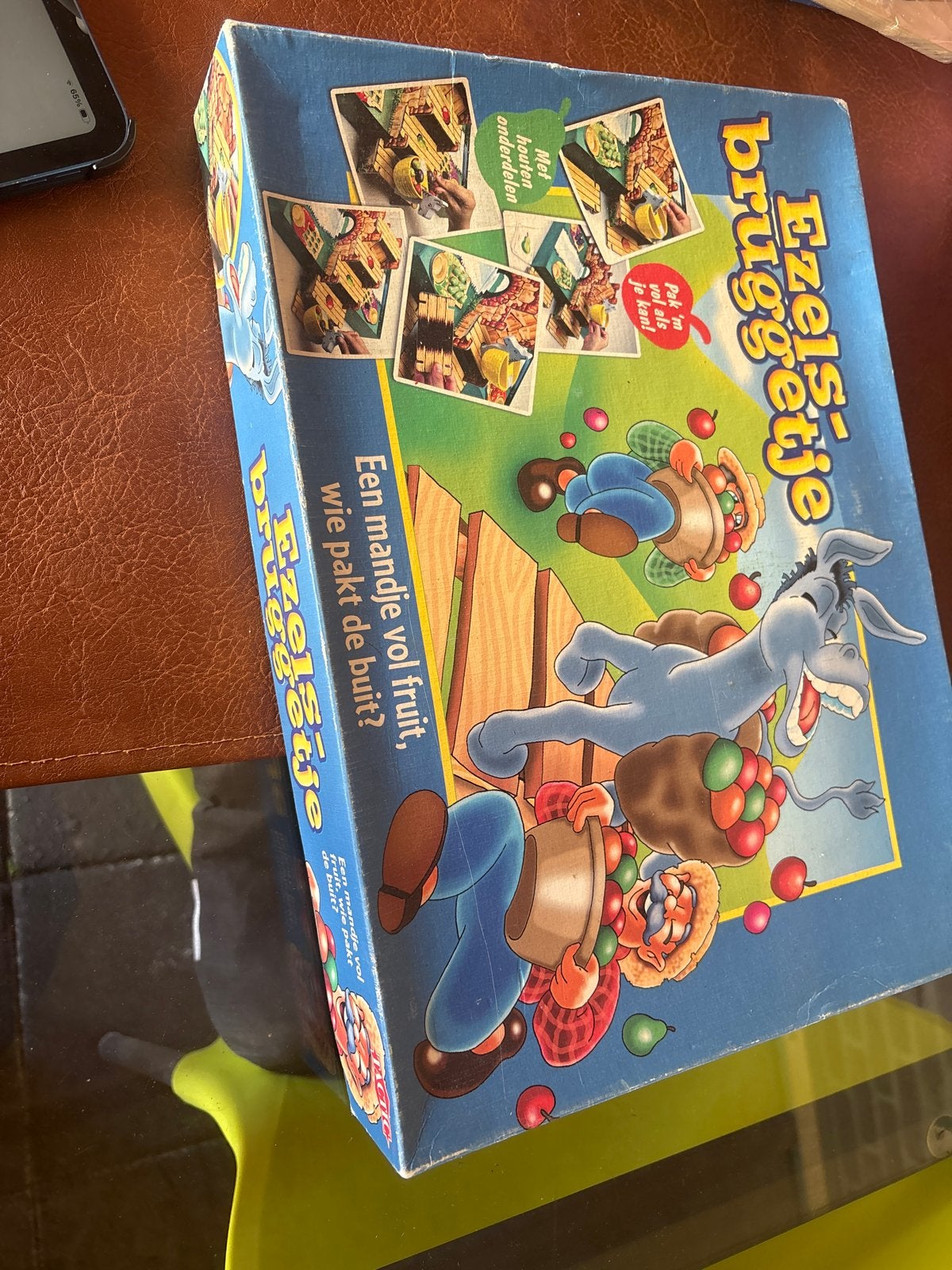 Ezelbruggetje bordspel - Tactiq, Ophalen of Verzenden, Gebruikt