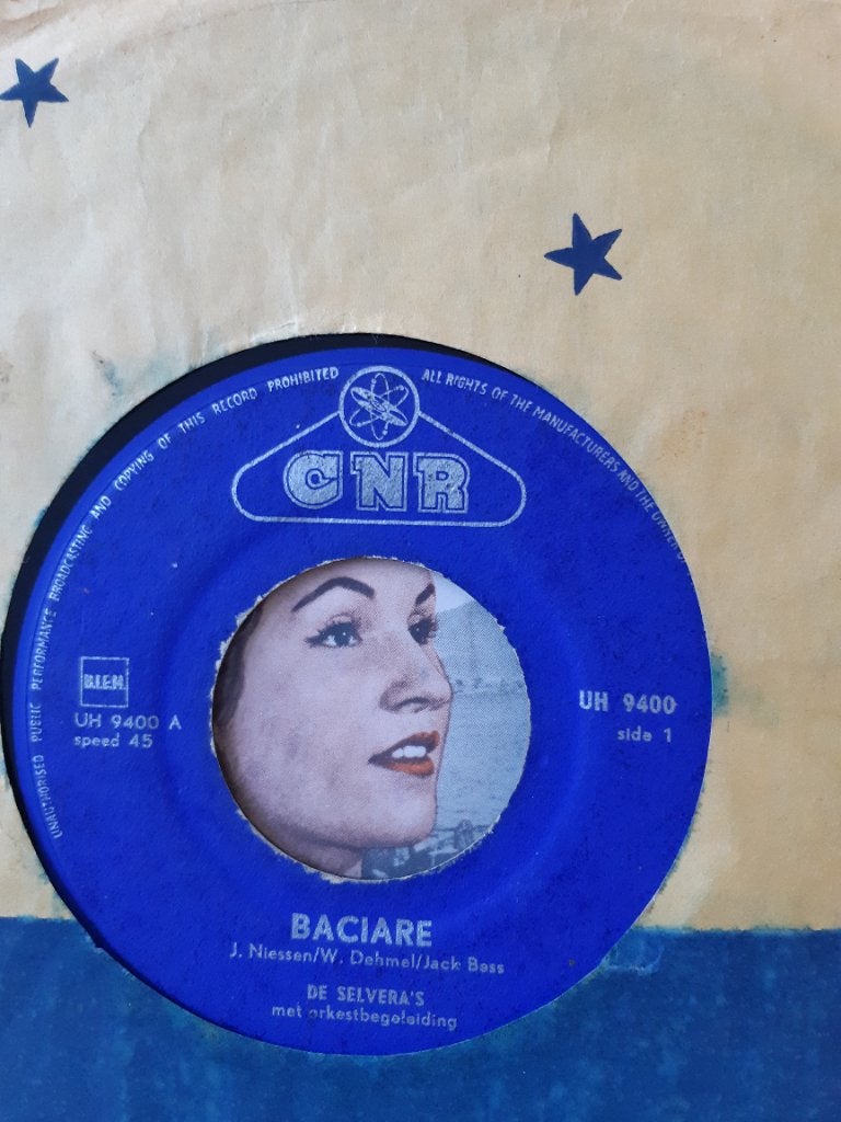 De Selveras  , Baciare , Het sprookje  , single, Ophalen of Verzenden, Gebruikt, 12 inch, Levenslied of Smartlap