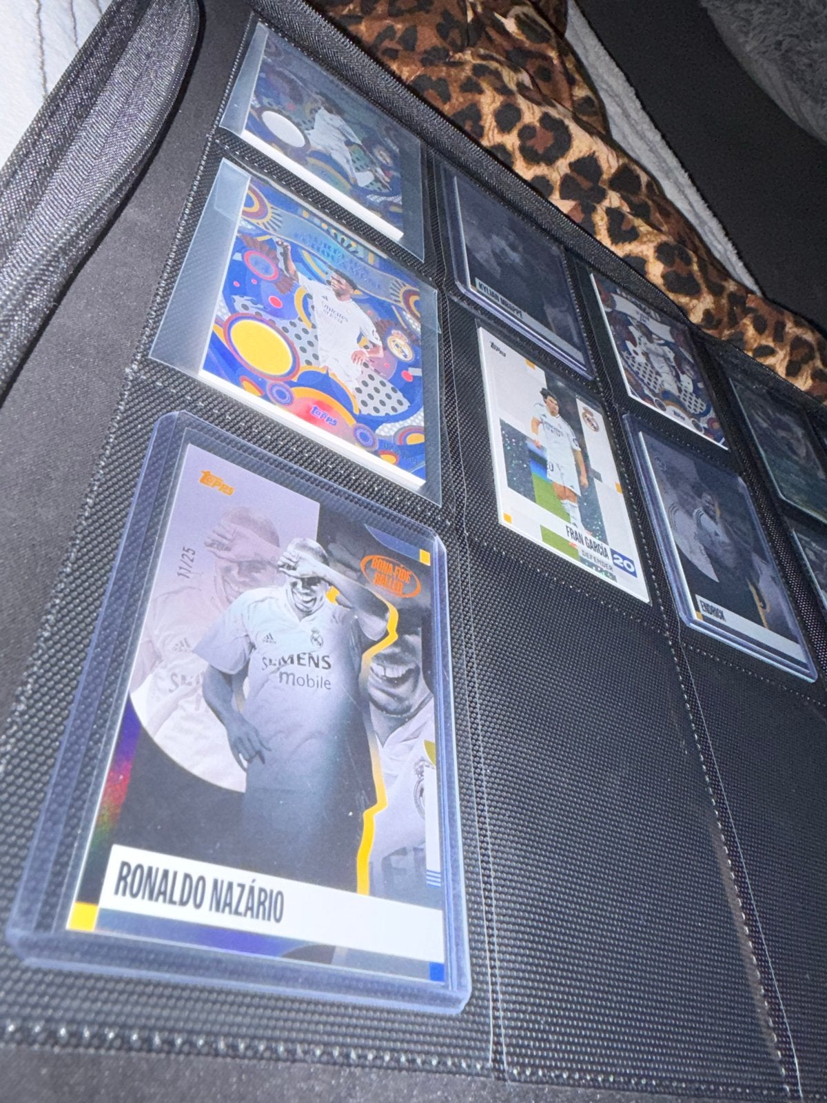 2024-25 Topps Real Madrid Ronaldo Nazário Bona Fide Baller O, Ophalen, Zo goed als nieuw, Buitenlandse clubs, Spelerskaart
