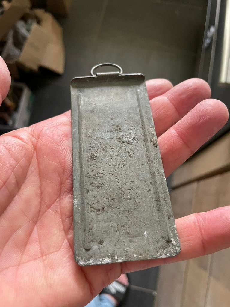 Bakeliet lantaarn zinken schuifje, Ophalen of Verzenden, Nederland