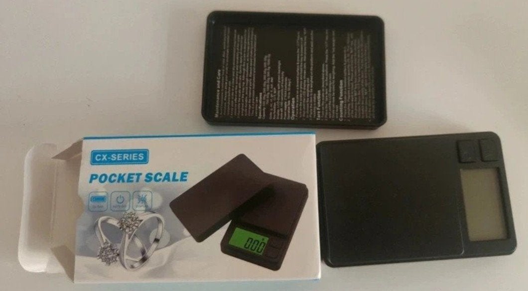 Digitale keukenweegschaal - Zak Weegschaal - 0.01g, Minder dan 10 kg, Nieuw, Ophalen of Verzenden, Glazou