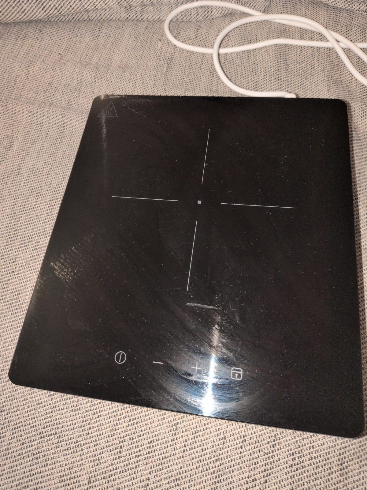 IKEA TILLREDA Draagbare Inductiekookplaat - zgan, Witgoed en Apparatuur, 3 kookzones of minder, Ophalen of Verzenden, Zo goed als nieuw