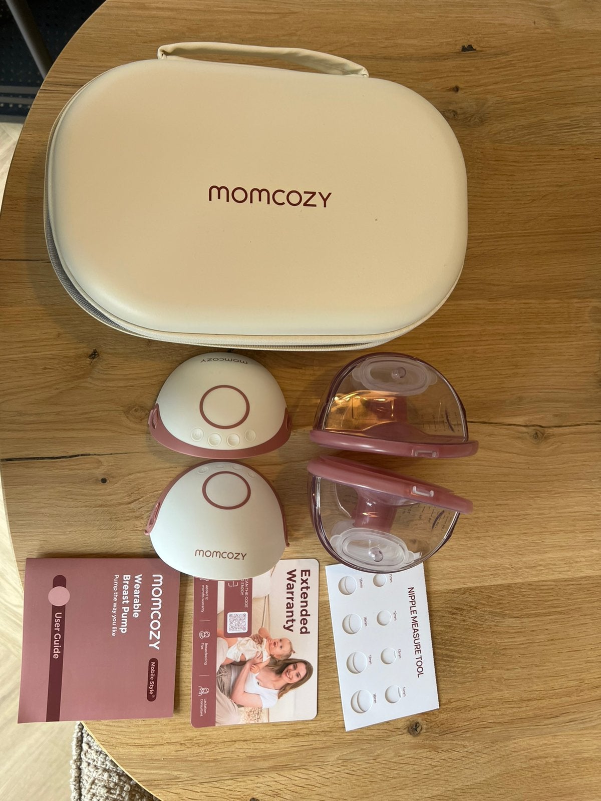 Momcozy m6 hands free breast pump, Ophalen of Verzenden, Zo goed als nieuw, Borstkolf