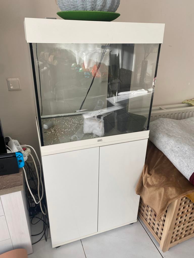 JUWEL AQUARIUM MET KAST, Dieren en Toebehoren, Vissen | Aquaria en Toebehoren, Ophalen, Zo goed als nieuw, Leeg aquarium