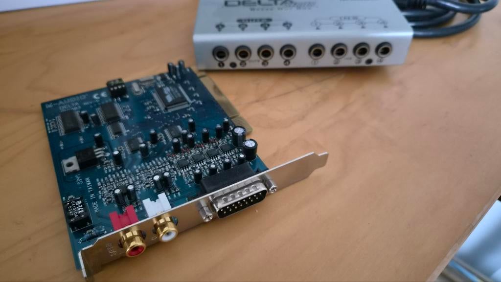 M-Audio Delta 66 Geluidskaart met Breakout Box, Ophalen of Verzenden, Gebruikt, Extern, M-Audio