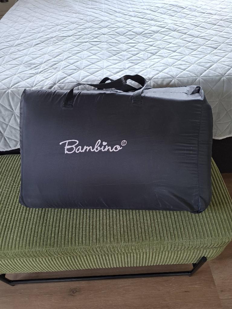 Bambino camping bedje met matras, Kinderen en Baby's, Babywiegjes en Ledikanten, Ophalen, Gebruikt, Reisbedje